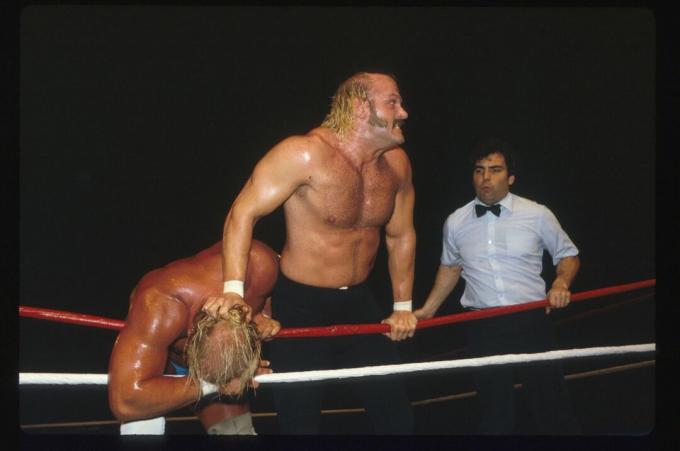 Hulk Hogan és Jesse „The Body” Ventura birkózók