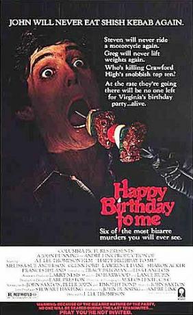 Постер фільму " З днем ​​народження мене".