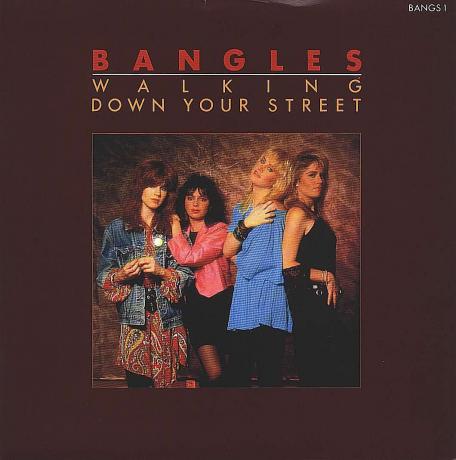 Singl The Bangles z počátku roku 1987 „Walking Down Your Street“ (z přelomového LP 'Different Light') vyvrcholil na 11. místě popových žebříčků.