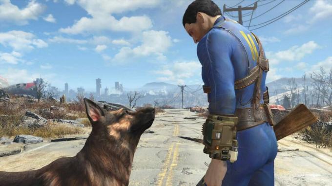 Captura de tela de " Fallout 4" no Xbox One