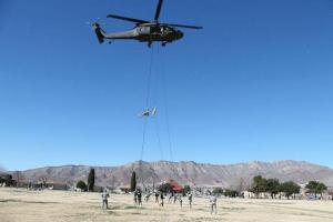 Oversikt over Army Installation Fort Bliss, Texas
