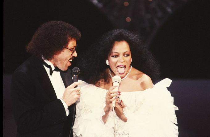 Lionel Ritchie และ Diana Ross