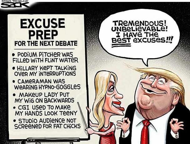 Cartoon Trump