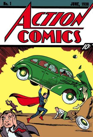 Couverture de Action Comics #1 (1938)