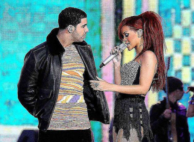 Drake og Rihanna