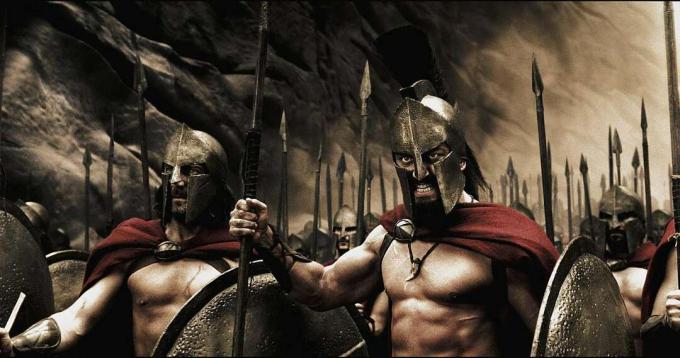 Capitán, Leonidas y los espartanos