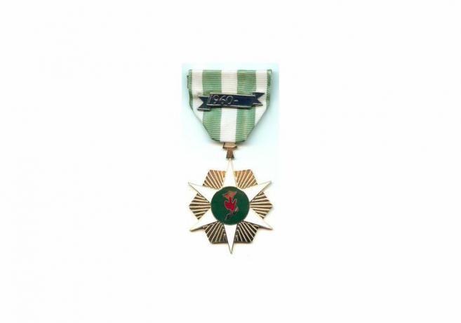Medalla de la campaña de Vietnam con cierre de 1960