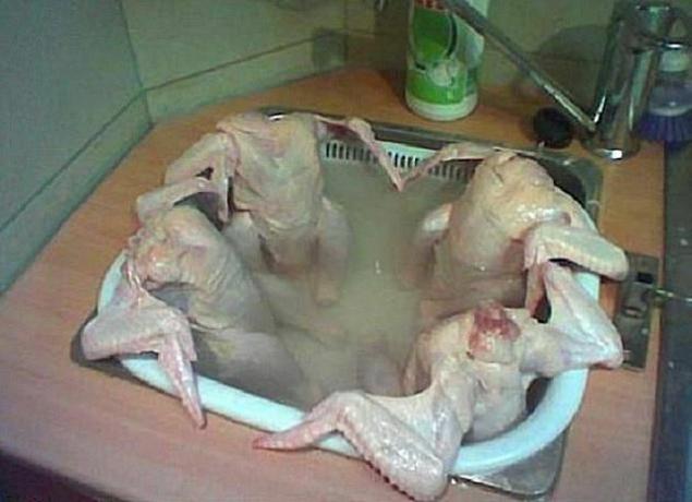 Banheira quente de peru