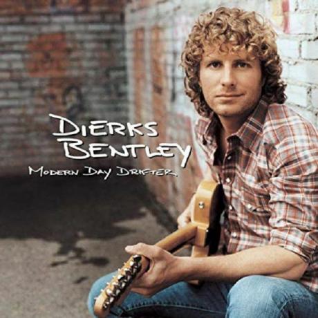 Обложка на албума на Dierks Bentley " Modern Day Drifter".
