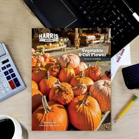 Katalogen för 2018 Harris grönsaker och snittblommor