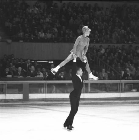 Liudmila Belousova ir Olegas Protopopovas, 1968 m. olimpinės žaidynės.