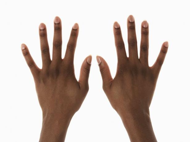 Handen, geweldig hulpmiddel voor het ontwarren van vingers