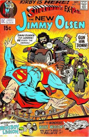Portada de " El amigo de Superman: Jimmy Olsen" # 133 (1970)