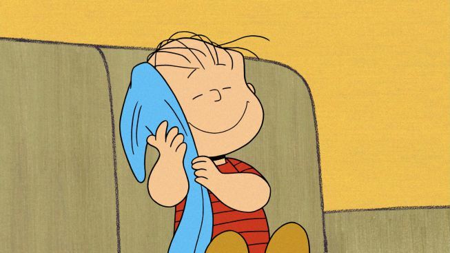 Lykke er et varmt teppe, Charlie Brown