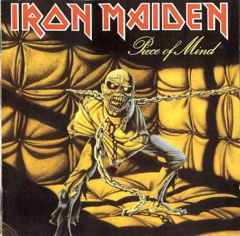 Iron Maiden trat in den frühen 80er Jahren als einer der wichtigsten Vertreter des britischen Metal auf, und 1983 war „Piece of Mind“ ein Album-Highlight.