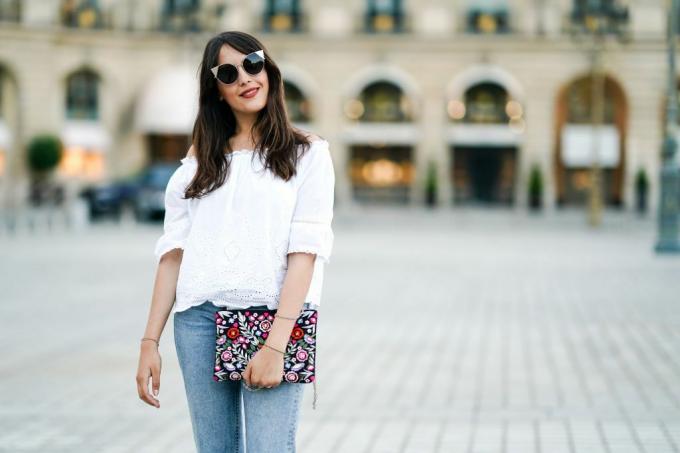 Os melhores jeans para mulheres curtas - inspiração do estilo de rua