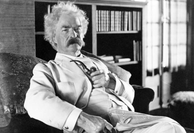 Πορτρέτο του Mark Twain
