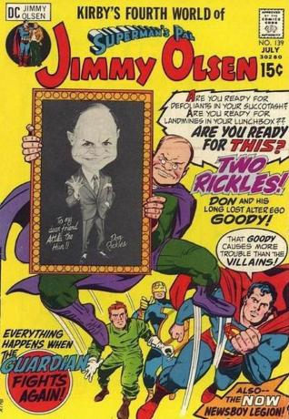 Komiksa vāks filmai " Supermena draugs Džimijs Olsens" #139