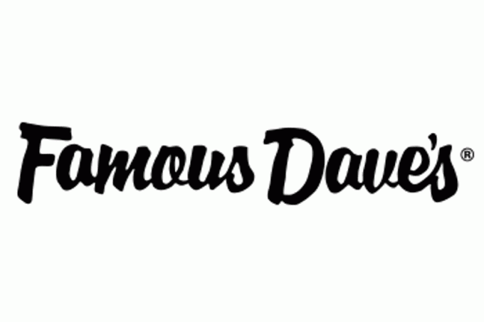 Berömda Daves logotyp