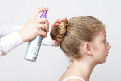 Ballettbolle spray hår