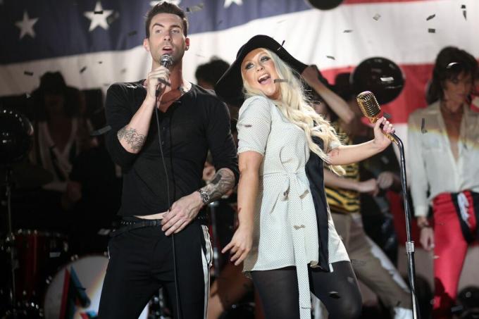Maroon 5 y Christina Aguilera