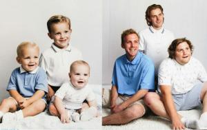 20 smešnih "pred in potem" poustvarjenih fotografij iz otroštva