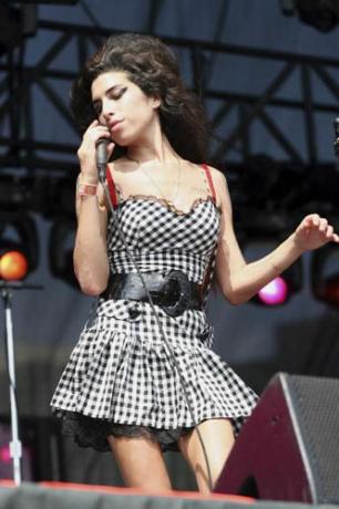 Rochie Amy Winehouse Gingham