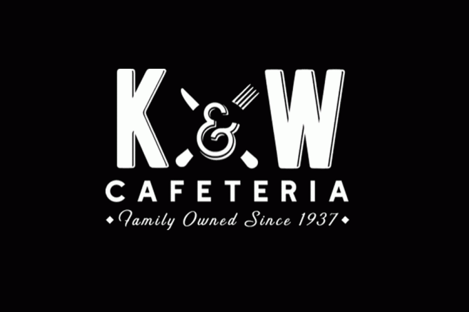 Logotipo de K & W Cafeterias
