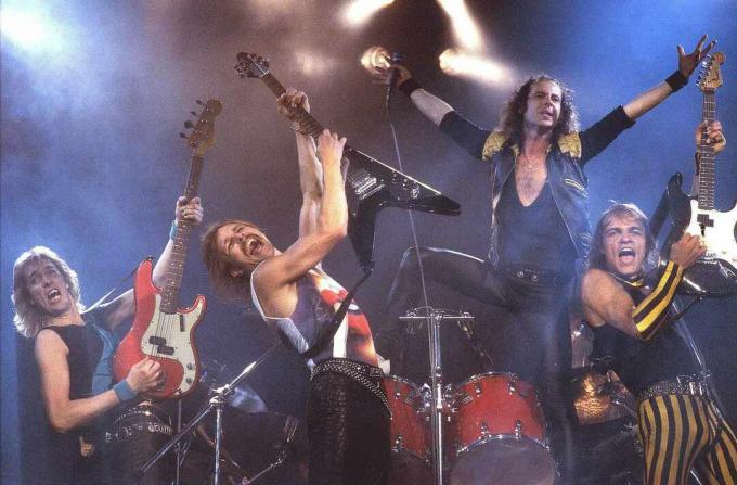 Os Scorpions da Alemanha tornaram-se facilmente uma das bandas musicais europeias mais reconhecidas dos anos 80.