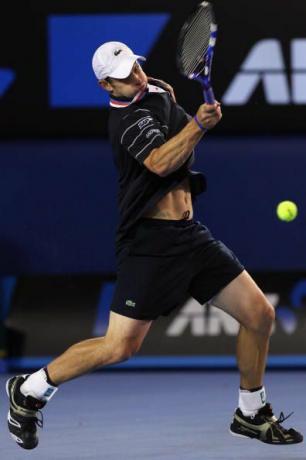 Andy Roddick's Forehand Grip