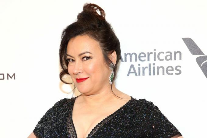 Jennifer Tilly sul red carpet di West Hollywood nel 2019