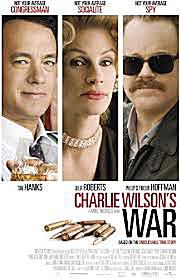 चार्ली विल्सन के युद्ध के लिए नाट्य पोस्टर