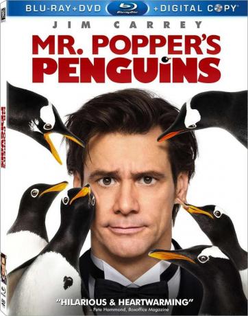 Blu-ray de los pingüinos del Sr.Popper