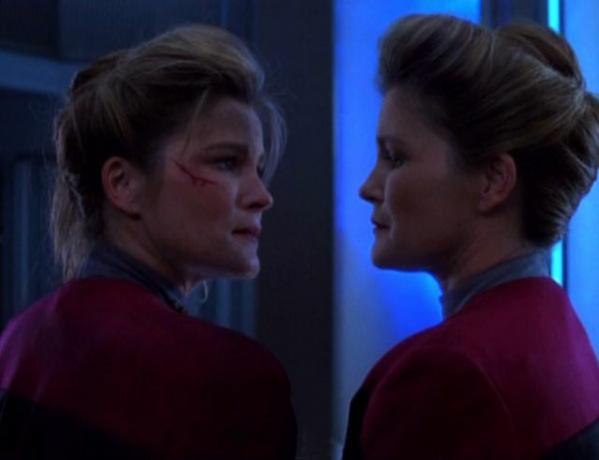 Janeway susitinka su Janeway (Kate Mulgrew)