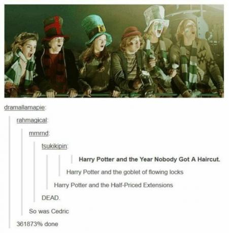 Corte de cabelo de Harry Potter
