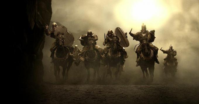 La caballería persa