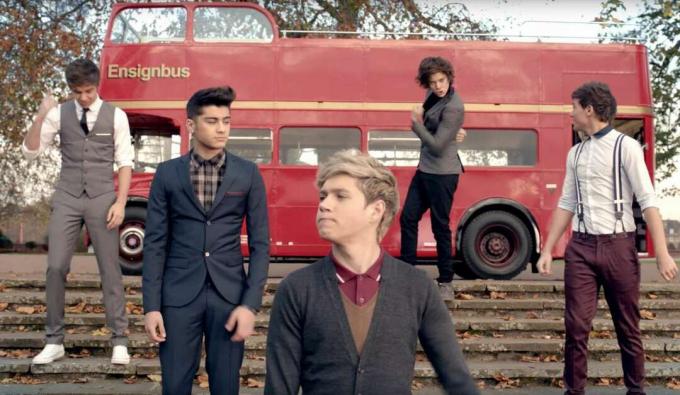 One Direction One Thing muzikos vaizdo klipas