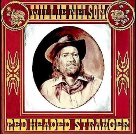 Willie Nelson Red Headed Stranger albumo viršelis
