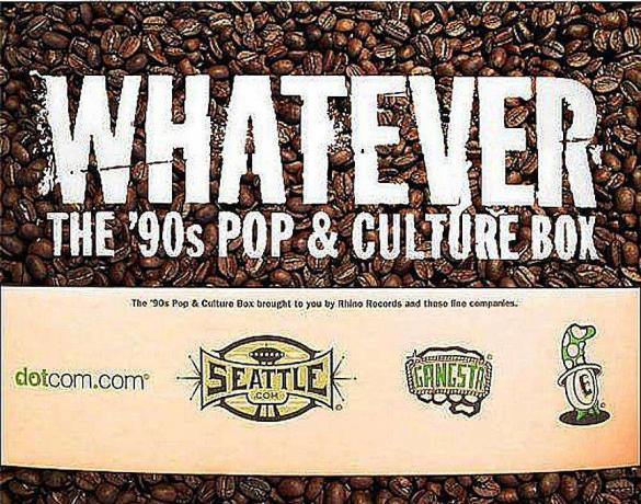 Bez ohľadu na obal 90. rokov Pop and Culture Box