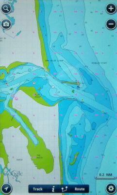 Растровые и векторные карты в мореплавании
