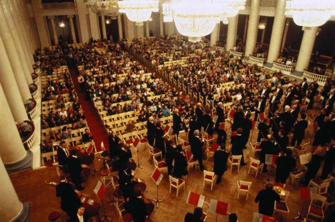 BDT, Rusya, St. Petersburg, Shostakovich Filarmoni Salonu'nun içi