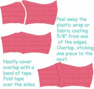 Tutorial e ideias para vestidos de formatura com fita adesiva