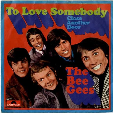 Albumin kuvitus Bee Geesille - " To Love Somebody"