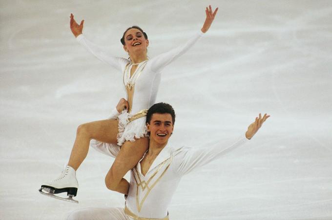 التزلج الفني على الجليد - إيكاترينا جورديفا وسيرجي جرينكوف