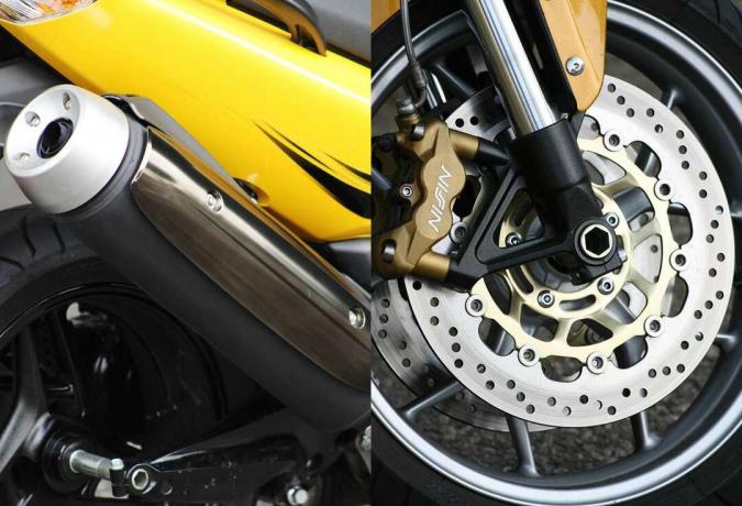 detail sepeda motor