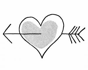 Širdies simboliai ir reikšmė mene ir piešime