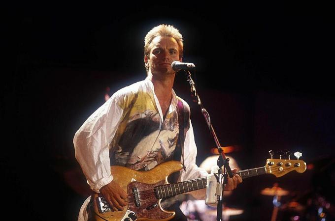 Englischer Singer-Songwriter Sting