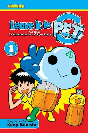 Überlassen Sie es PET-Manga-Cover