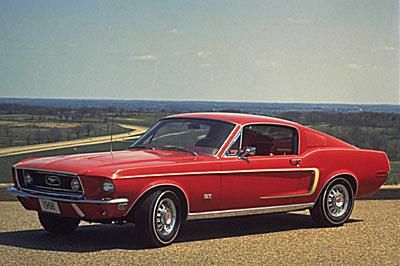 Ford Mustang uit 1968