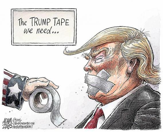 " A Trump Tape de que precisamos ..."